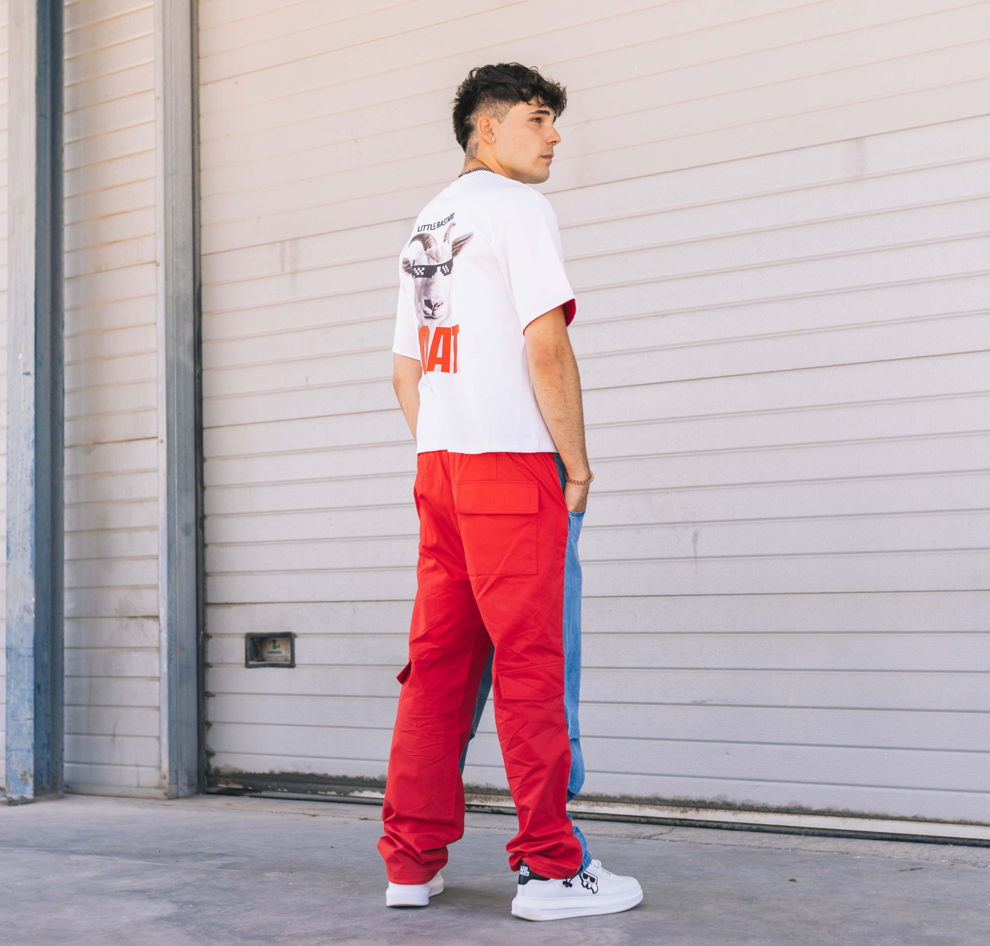 パンツ GOAR strapped oil pants strapped oil pants – goar