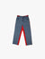 DENIM-RED CARGO PANTS